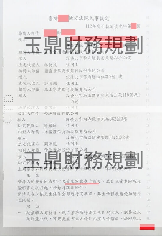 債務更生 債務更生