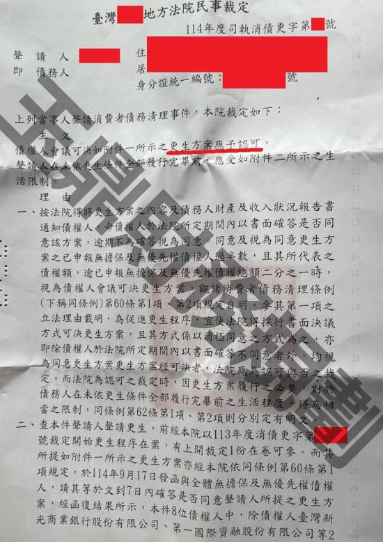 債務更生