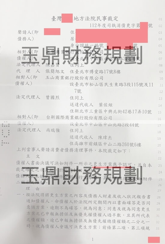 債務更生 債務更生