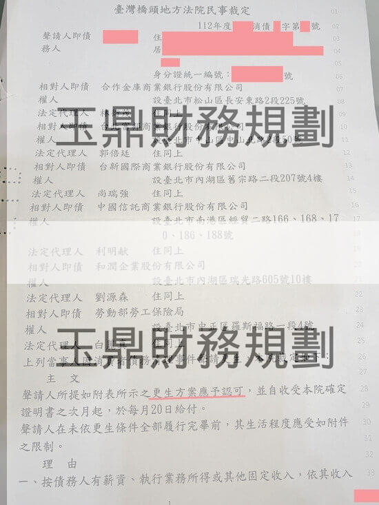 債務更生 債務更生