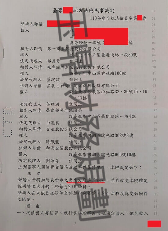 債務更生 債務更生