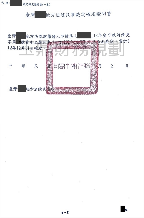債務更生