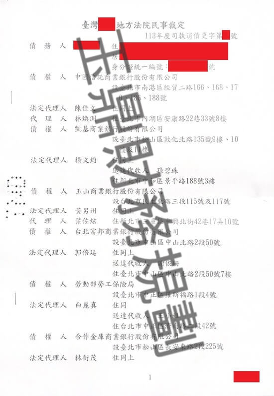 債務更生 債務更生