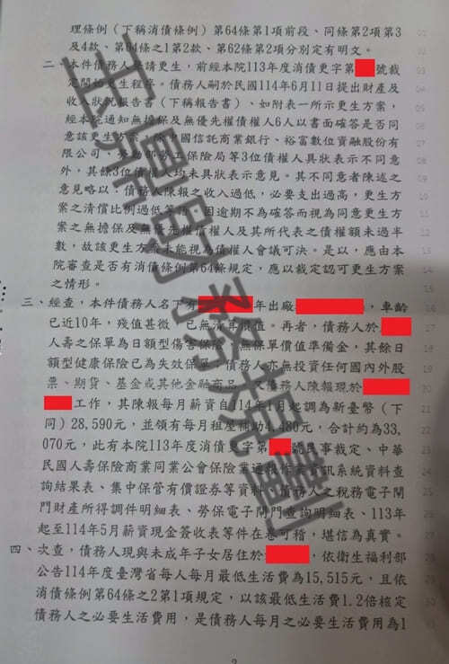 債務整合