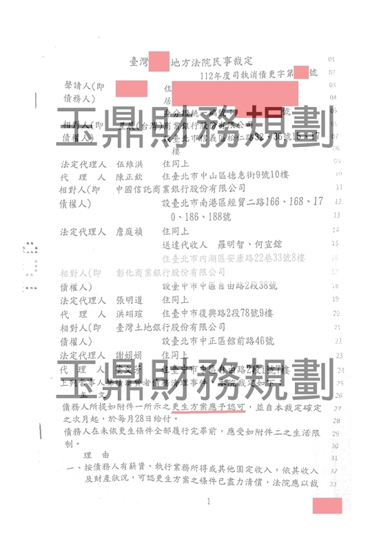 債務更生 債務更生
