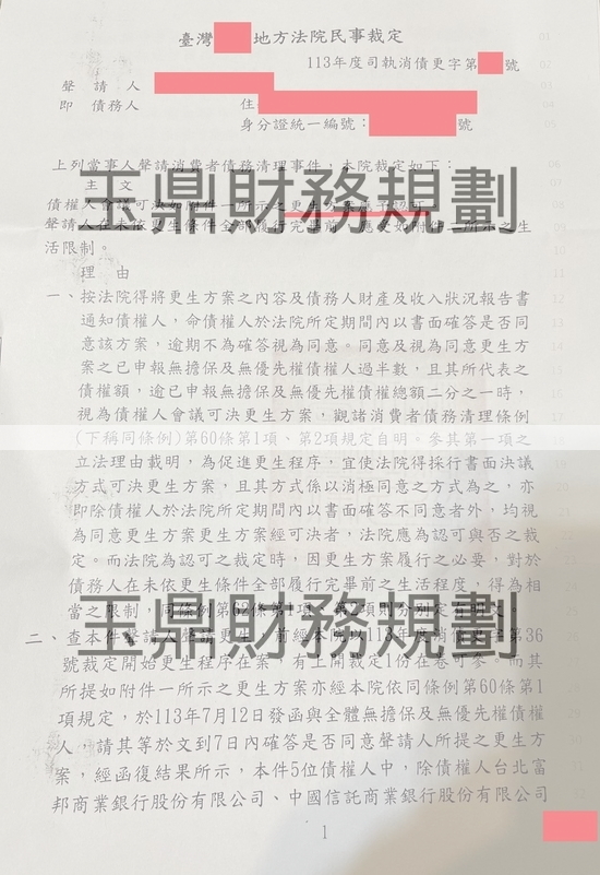 債務更生 債務更生