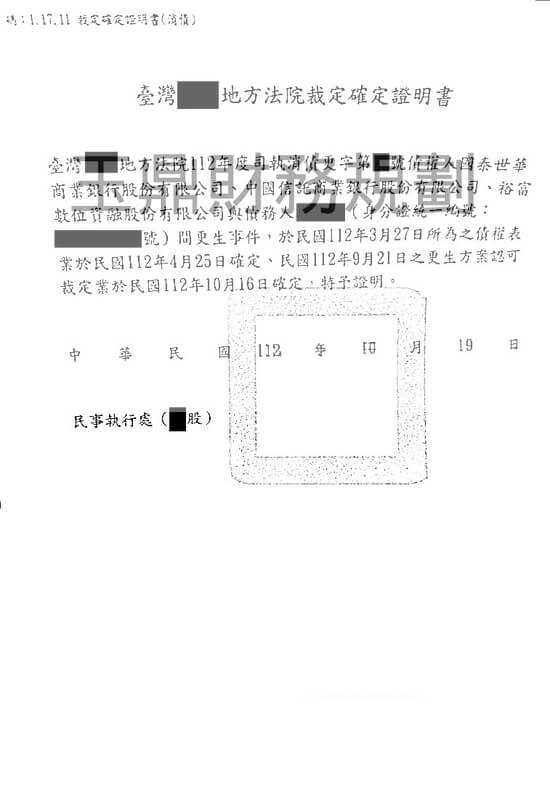 債務更生 債務更生