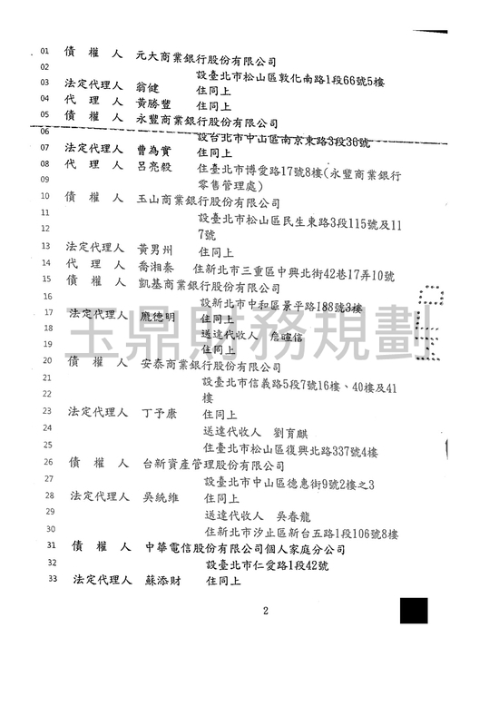 免責